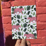 blank wildflower seed paper card for mental health